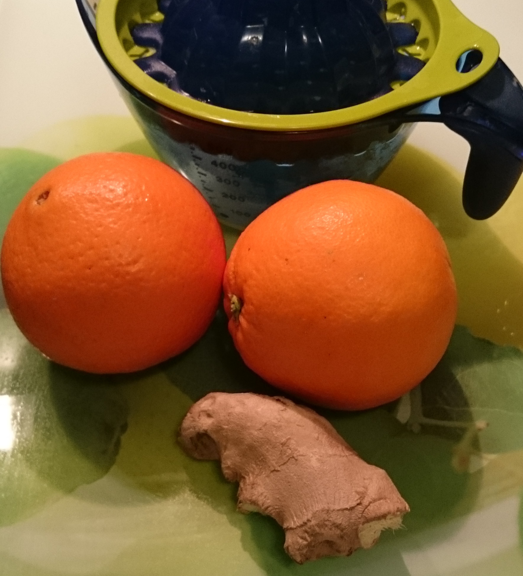 Zutaten Orangen Ingwer Sirup